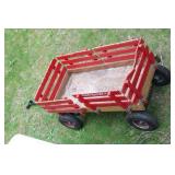 Vintage Heavy Hauler II Wooden Yard Wagon