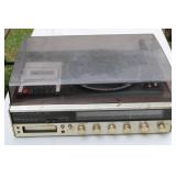 JCPenney AM/FM Stereo Eight Track Cassette Player and Record Player