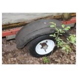 Used Utility Wood Trailer for Transport and Hauling