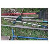 Collection of Vintage and Used Garden Tools