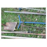 Collection of Vintage and Used Garden Tools