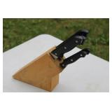 Stainless Steel Knife Set with Wooden Block