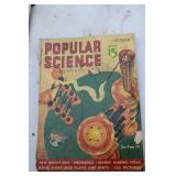 Collection of Vintage Auto and Science Magazines (1939-1950)