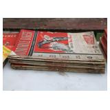 Collection of Vintage Auto and Science Magazines (1939-1950)