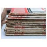 Collection of Vintage Auto and Science Magazines (1939-1950)
