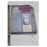 Collection of Vintage Auto and Science Magazines (1939-1950)