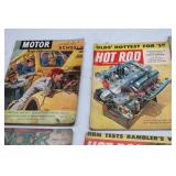 Collection of Vintage Auto and Science Magazines (1939-1950)