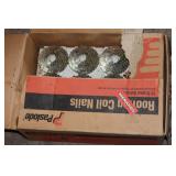 Boxes of Roofing Coil Nails