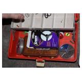 Pair of Tackle Boxes with Assorted Fishing Gear