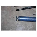 Lot of 2 Manual Grease Guns - Black and Blue