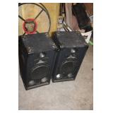 Pair of Jensen Floor Speakers with Dual Woofers