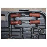 Deluxe BBQ Grilling Tool Set with Heat Resistant Handles