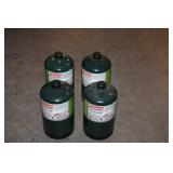 Set of 4 Coleman 16 oz Propane Cylinders
