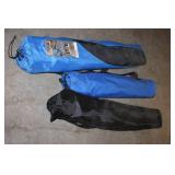 Set of 3 Folding Lounge Chairs with Carry Bags