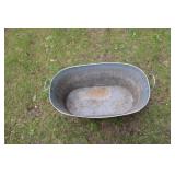 Large Vintage Budweiser Metal Beverage Tub