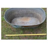 Large Vintage Budweiser Metal Beverage Tub