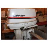 Used Lund Fishing Boat with Johnson Outboard Motor and Trailer