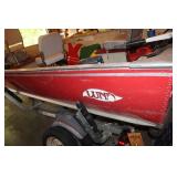 Used Lund Fishing Boat with Johnson Outboard Motor and Trailer