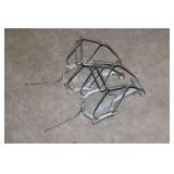 Set of 2 Vintage Metal Mole Traps