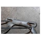 Set of 2 Vintage Metal Mole Traps