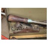 Vintages Tool Box with Assorted Hand Tools and Accessories