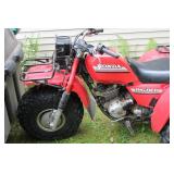 1985 Honda Big Red ATC250ES Three-Wheel All-Terrain Vehicle