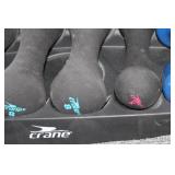 Set of 5 Crane Neoprene Dumbbells with Stand