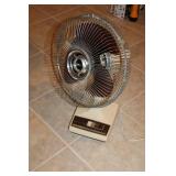 Vintage Likura Oscillating Desk Fan