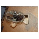 Vintage Likura Oscillating Desk Fan