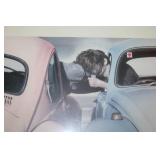 Andre Jewell Framed Art Print Featuring Classic Cars