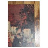 Harry Winkler Original Canvas Painting with Nautical Theme