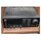 Vintage Stereo System with Speakers and Turntable