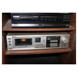 Vintage Stereo System with Speakers and Turntable