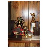 Collection of Bowling Trophies and Awards