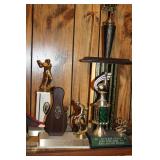 Collection of Bowling Trophies and Awards