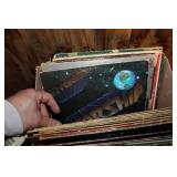 Collection of Classic Rock Vinyl Records