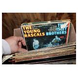 Collection of Classic Rock Vinyl Records