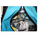 Collection of Rock and Metal Music Cassette Tapes in Carry Bag