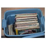 Large Collection of Vinyl Records Including Soundtracks and Hits