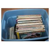 Large Collection of Vinyl Records Including Soundtracks and Hits