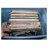 Large Collection of Vinyl Records Including Soundtracks and Hits