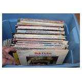 Large Collection of Vinyl Records Including Soundtracks and Hits