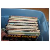 Large Collection of Vinyl Records Including Soundtracks and Hits