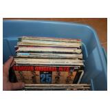 Large Collection of Vinyl Records Including Soundtracks and Hits