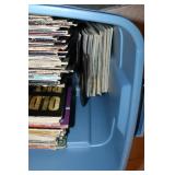 Large Collection of Vinyl Records Including Soundtracks and Hits