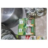 Home Canning and Preserving Kit with Jars, Lids, and Pots