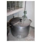 Home Canning and Preserving Kit with Jars, Lids, and Pots