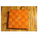 Wooden Dartboard Set with Scoreboard and Darts