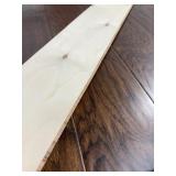 389 SF of Engineered Handscrapped Hickory Hardwood Flooring 3/8th x 6.5 x RL - EWI