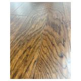 389 SF of Engineered Handscrapped Hickory Hardwood Flooring 3/8th x 6.5 x RL - EWI